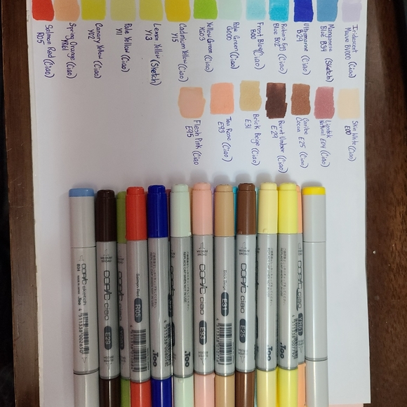 Copic Markers - Picture 3 of 3